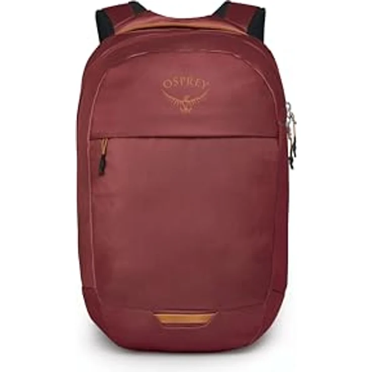 Osprey Transporter Panel Loader Rucksack, 47 cm mit Laptopfach, rot, 100% Polyester – Bild 6