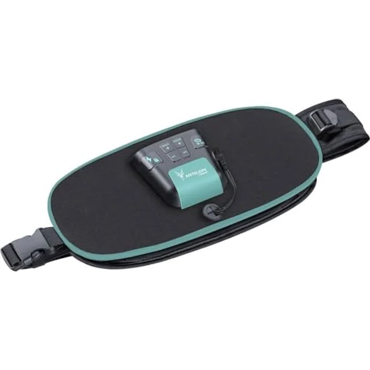 Antelope Corefit II EMS Trainingsgürtel, gezielte Stimulation der Bauch- und Rückenmuskulatur, unterstützt effektiv Muskelaufbau & Fettverbrennung, 9 Trainingsprogramme, für Frauen und Männer – Bild 1