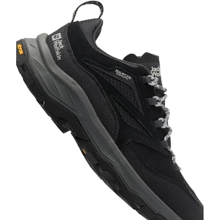 Jack Wolfskin Cyrox Texapore Low M, Herren Wanderschuhe mit wasserdichtem TEXAPORE ECOSPHERE PRO-Material, transparent – Bild 7