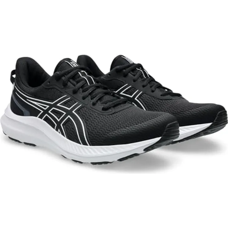 ASICS Performance Jolt 5 Herren Laufschuhe, Schwarz, strapazierfähige Gummisohle, bequemes Design, für Alltag und Training
