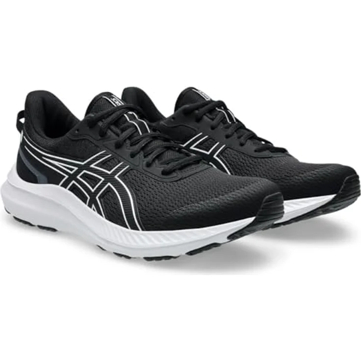 ASICS Performance Jolt 5 Herren Laufschuhe, Schwarz, strapazierfähige Gummisohle, bequemes Design, für Alltag und Training – Bild 1