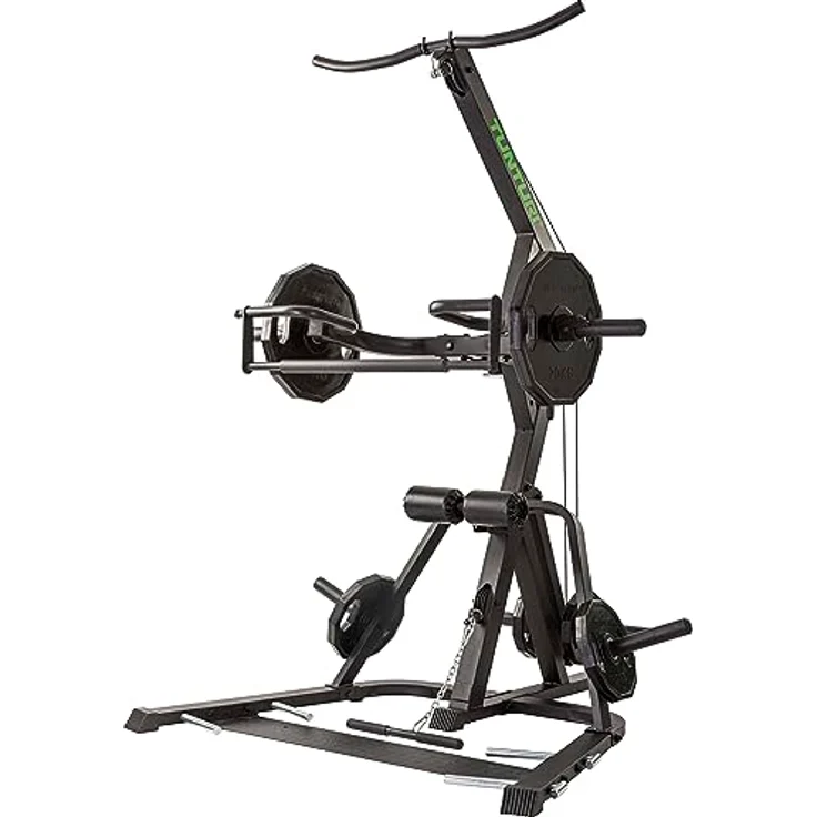 Tunturi Kraftstation WT85, LAT Pully Station, Fitnessstation, Hanteltraining, Flaschenzug – Bild 1