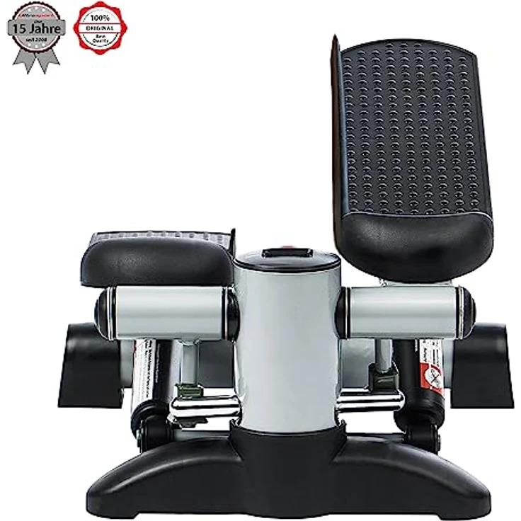 Ultrasport Swing Stepper, Hometrainer Stepper mit Trainingscomputer, Up-Down Stepper für Einsteiger und Fortgeschrittene, kleiner und kompakter Stepper, Swingstepper für Bein- und Po-Training – Bild 2
