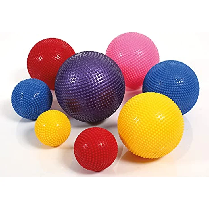 TOGU Touchball, Unisex – Erwachsene, rot, 16 cm zur Stimulierung der Sinneswahrnehmung – Bild 3