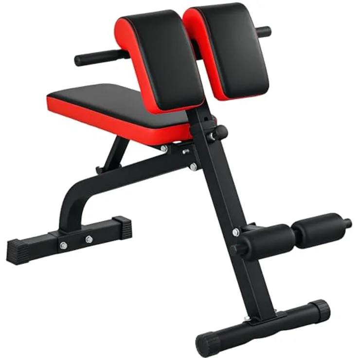 SPORTNOW Hantelbank, Klappbare Multifunktions-Fitnessbank bis 120 kg belastbar, für Zuhause, Bizeps-Curls, Langhantel, Stahl, Schwarz
