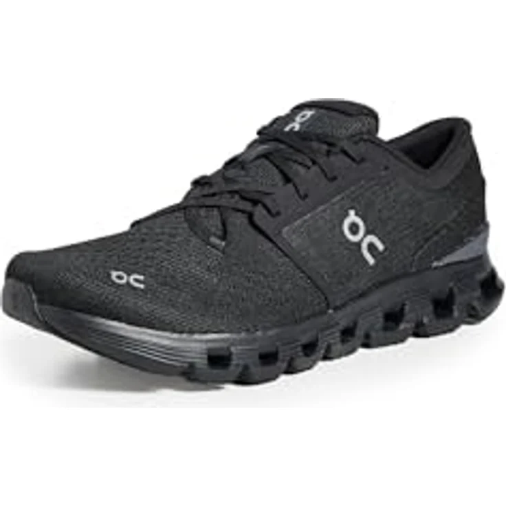 ON Running CLOUD X 4, Herren Laufschuhe in Schwarz, Größe 47 – Bild 1