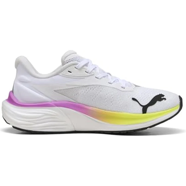 Puma Electrify Nitro 4 Laufschuhe für Damen, NITROFOAM™ und PROFOAM LITE Dämpfung, Weiß, EU 41 – Bild 5