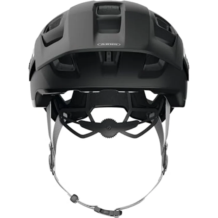 ABUS MTB-Helm MoDrop MIPS, Schwarz, anpassbarer Mountainbike-Helm mit Zopfkompatibilität und Multi-Shell In-Mold Technologie – Bild 2
