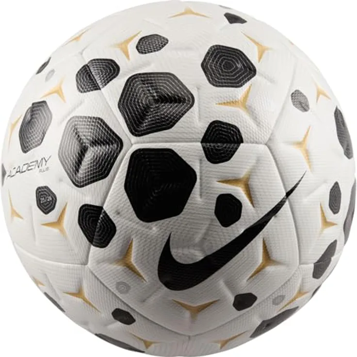 Nike Fussball Academy Plus FA25, Trainingsball für Fußballtraining, schwarz