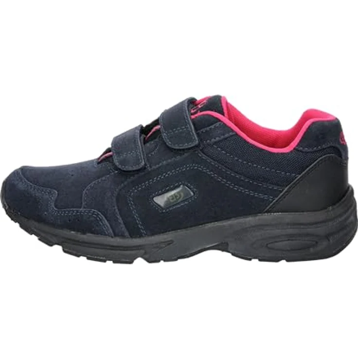 Brütting Circle V, Damen Sneaker mit Klettverschluss aus Veloursleder und profilierten CME-Laufsohle – Bild 2