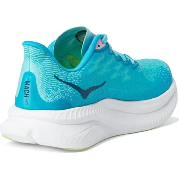 Hoka One One W Mach 6, Damen Laufschuhe, Blau, Größe 38 2/3 – Bild 5