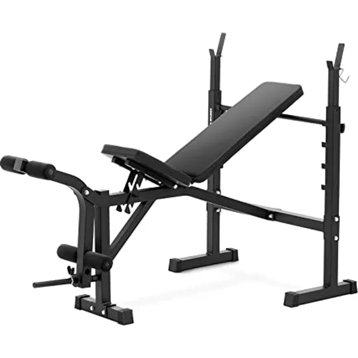 GR Gymrex GR-TB 52 Multifunktionshantelbank bis 100 kg belastbar verstellbar 180-152° Neigung Hantelbank Trainingsbank Schrägbank, robuste Stahlkonstruktion - Preisvergleich