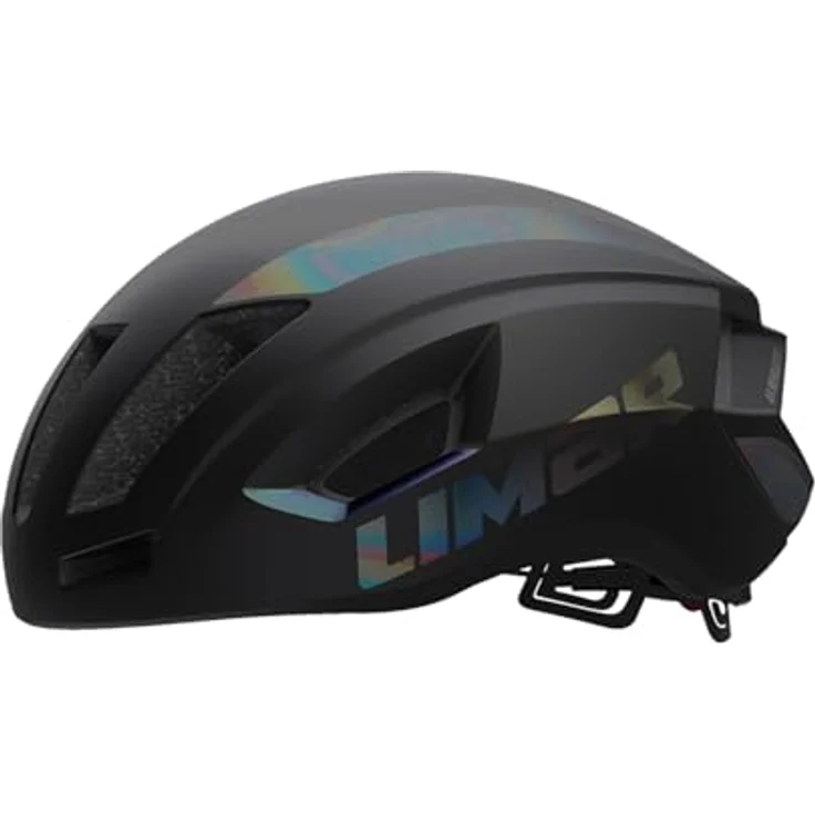 Limar Air Speed Fahrradhelm, iridescent matt black, Größe S (53-56 cm) mit optimaler Belüftung und leichtem Design – Bild 1