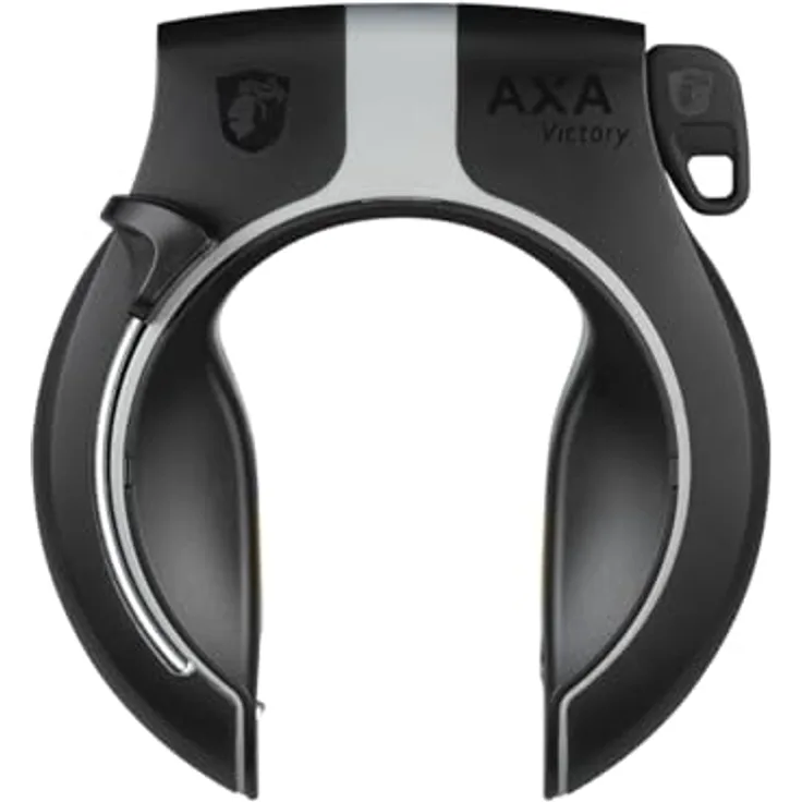 AXA Victory, Veloschloss, Sicherheitsstufe 14, ergonomisches Design, mit integriertem Ring, inklusive flexiblen Befestigungsset, 5.80 cm