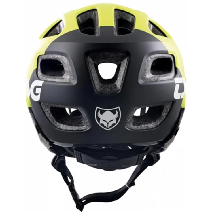 TSG Seek Youth FR Graphic Design, Fahrradhelm mit abnehmbarem Vollvisier und Kinnschutz, Größe XXS–XS (52–54 cm), Flow Black-Yellow – Bild 4