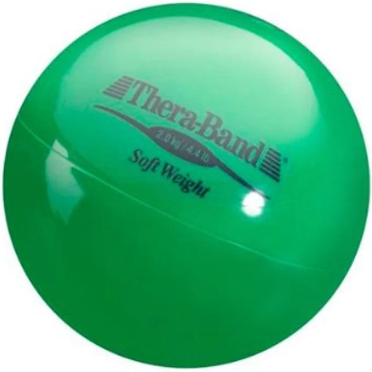 TheraBand Gewichtsball Soft Weight Grün | 2,0 kg – Bild 1