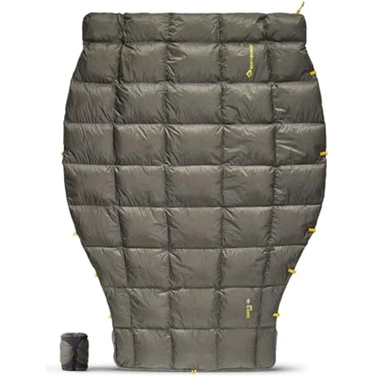 Sea To Summit Ember 7°C Down Quilt, leichter Schlafsack mit 850 cuin Bauschkraft, wasserabweisend, koppelbar, 198 cm – Bild 1