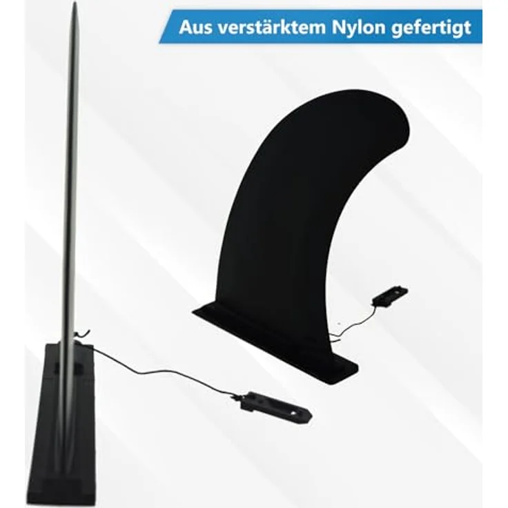 24MOVE SUP-Finne für SUP Stand Up Board Surfboard Flosse wiederverwendbar, abziehbar universal, verstärktes Nylon, 18,5 cm x 3,5 cm x 22 cm – Bild 3