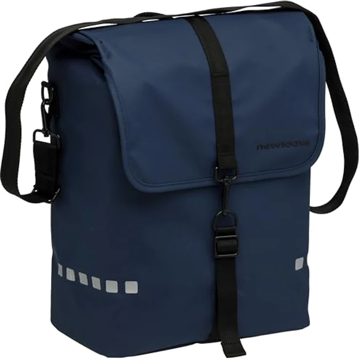 New Looxs Odense Single, Fahrradtasche für Gepäckträger, 17,5 Liter, wasserabweisend, dunkelblau – Bild 1
