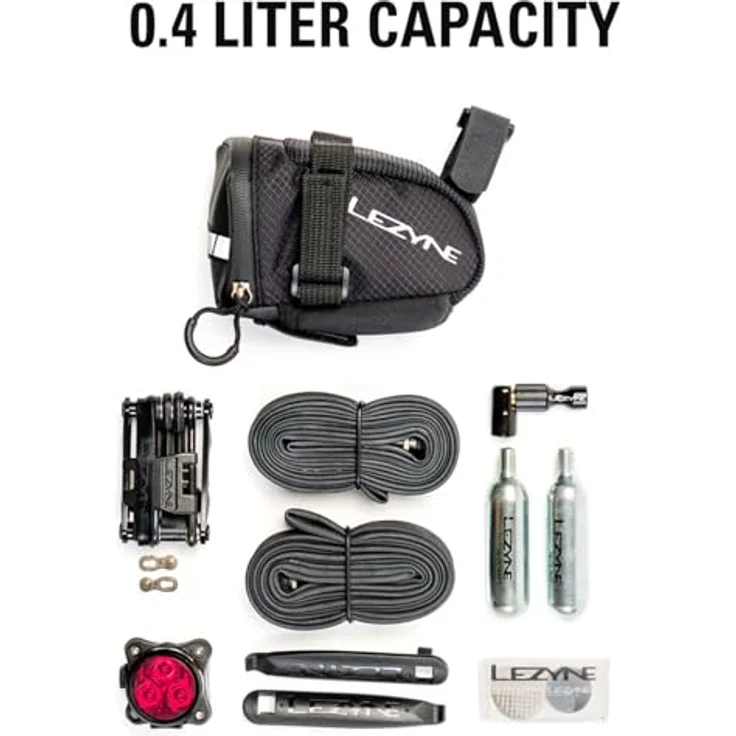 Lezyne Satteltasche Caddy, schwarz, 0,6 – Bild 6