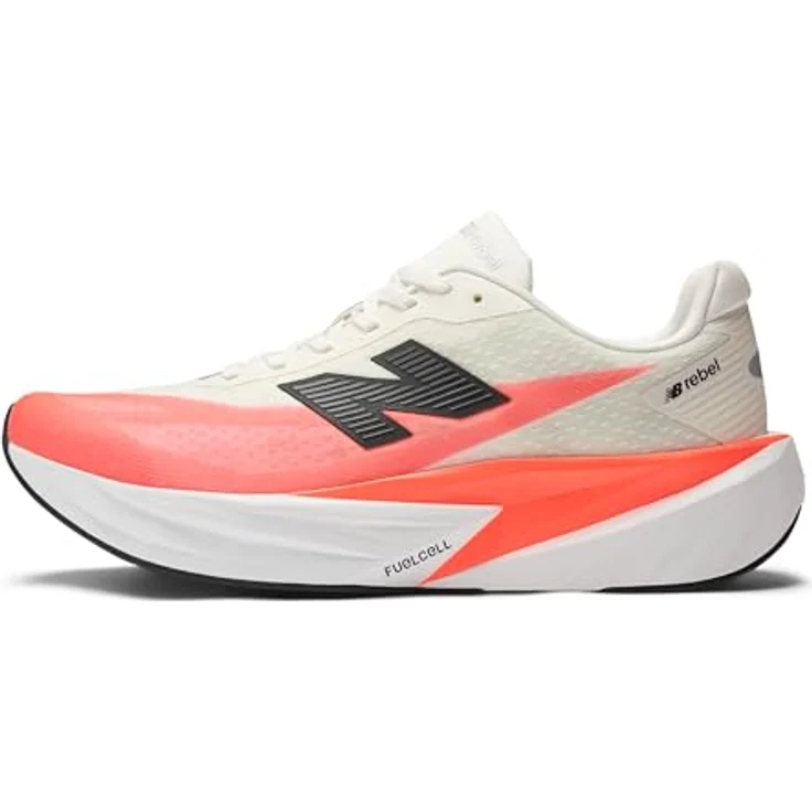 New Balance FuelCell Rebel v5, Herren Laufschuhe mit reaktiver Technologie, rot, Größe 44.5 – Bild 2