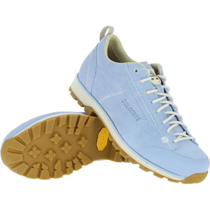 Dolomite Cinquantaquattro Low Evo Ws, Damen Freizeitschuhe aus Veloursleder, light blue, EU 40 2/3 – Bild 2