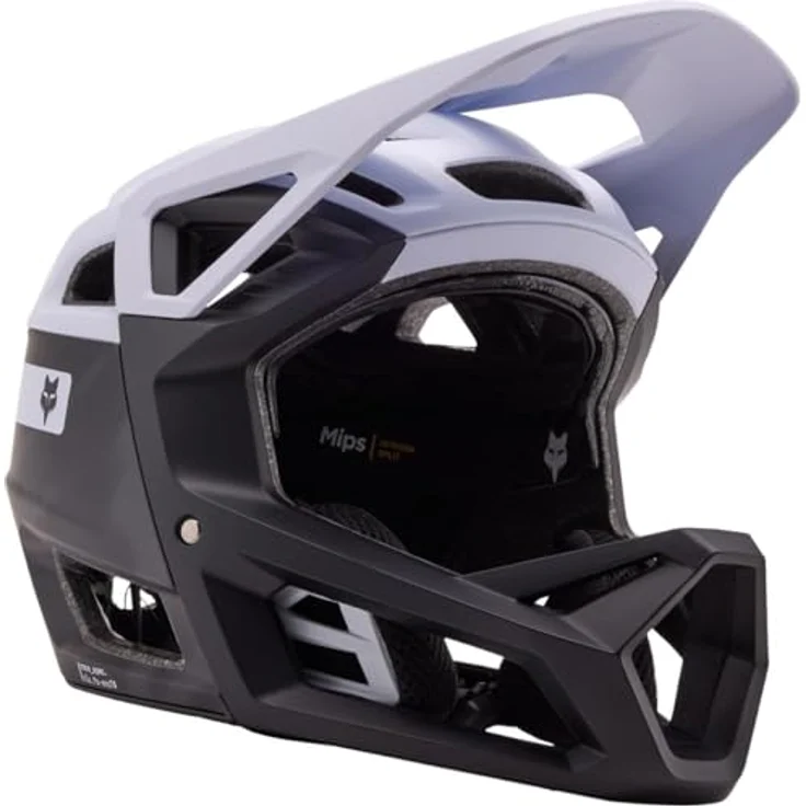 FOX Proframe RS Taunt, Fahrradhelm mit Mips Integra Split-Schutzsystem, atmungsaktiv und leicht, Weiß, Größe L – Bild 1