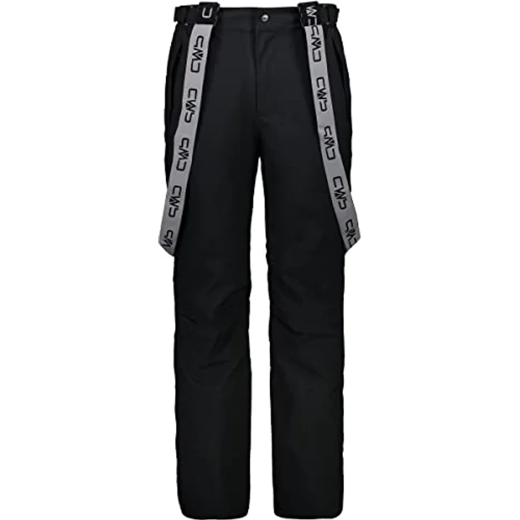 CMP Campagnolo Man Pant, Herren Skihosen aus Super Roubaix, elastisch und atmungsaktiv, Schwarz, XL – Bild 1