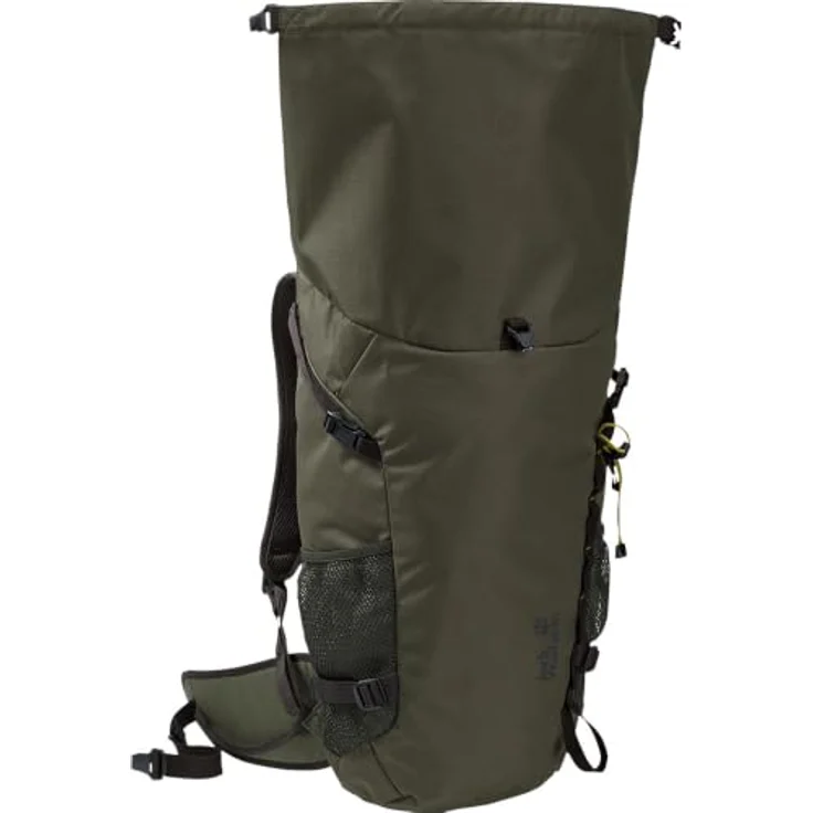 Jack Wolfskin Velocity Lite Wanderrucksack, 55 cm, oliv, 100% Polyester – Bild 4
