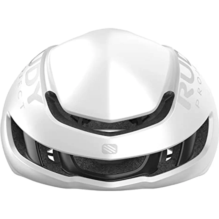 Rudy Project Nytron Helm, aerodynamischer Fahrradhelm mit effizienter Belüftung, Weiß, Größe L – Bild 2
