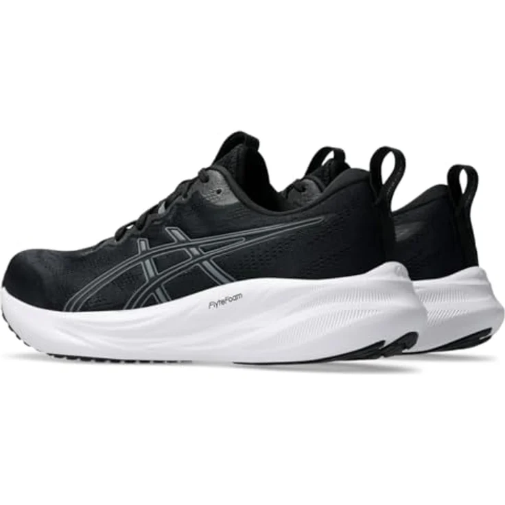 ASICS Performance Gel-Pulse 16, Damen Laufschuhe mit hervorragender Dämpfung, Schwarz/Metropolis, Größe 41 – Bild 3