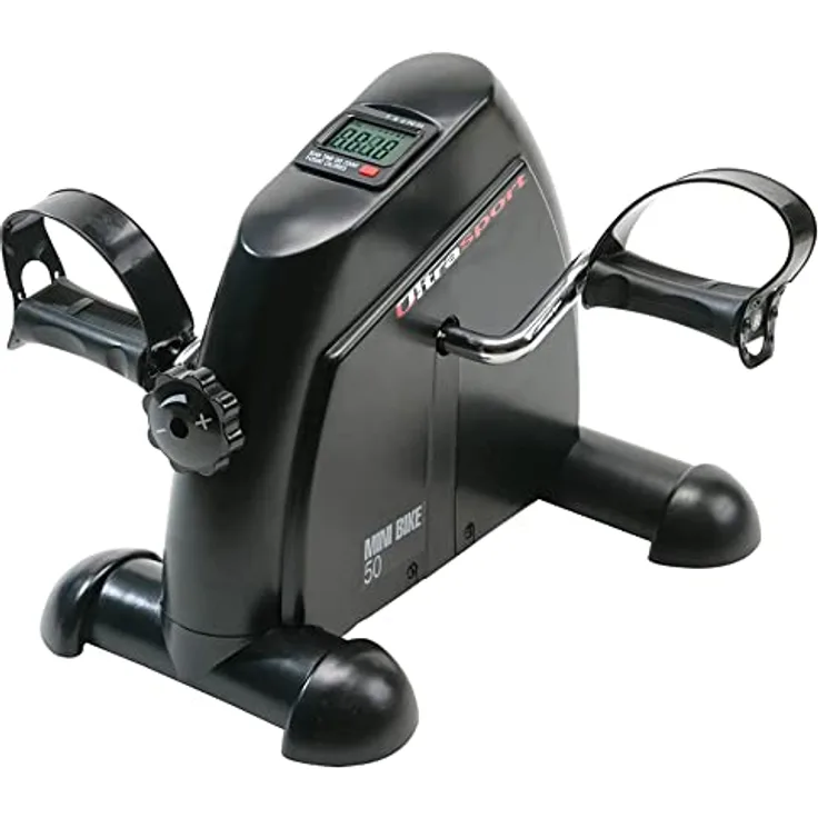 Ultrasport Mini-Bike 50 ohne Griff, Arm und Beintrainer, Heimtrainer, Mini-Bike, Bewegungstrainer, LCD Display mit Computerfunktion, Ideal zur Stärkung, Max. Benutzergewicht Bis zu 100 kg