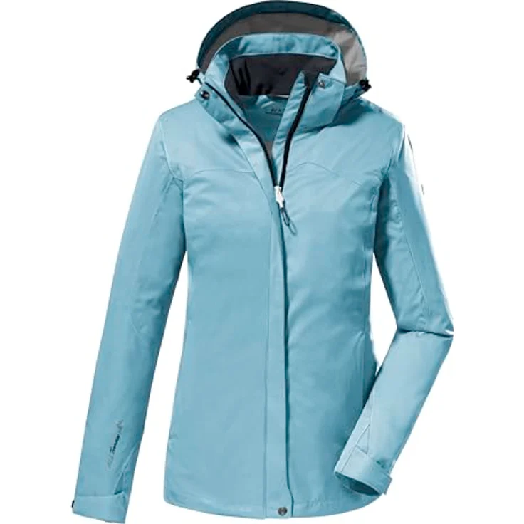 Killtec Kos 133 Wmn Jckt, Skijacke für Damen, wind- und wasserdicht, Bali Blau, Größe 38 – Bild 1