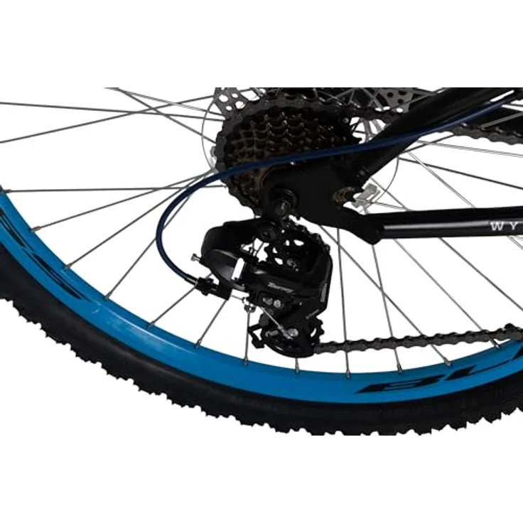 WYLD Mountainbike Fully 26'' Bliss, 21 Gänge, RH 47 cm, Vollfederung, mechanische Scheibenbremsen – Bild 4