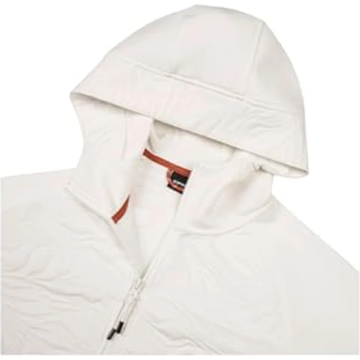 Icepeak Amberg Kapuzenjacke Damen, Midlayer mit Raglanärmeln, feste Kapuze, zwei Reißverschlusstaschen, Natural, Gr. L – Bild 5