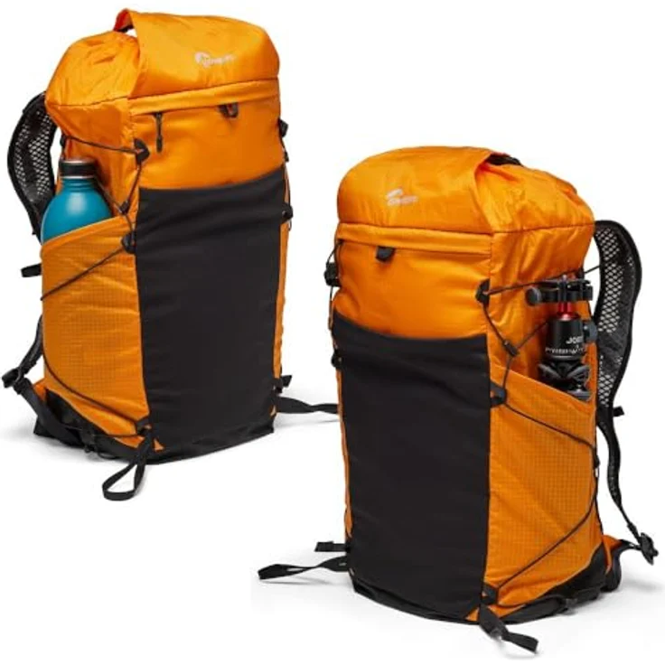 Lowepro RunAbout Rucksack 18L II, Ultraleichter Fotorucksack, Trekkingrucksack, Orange – Bild 5