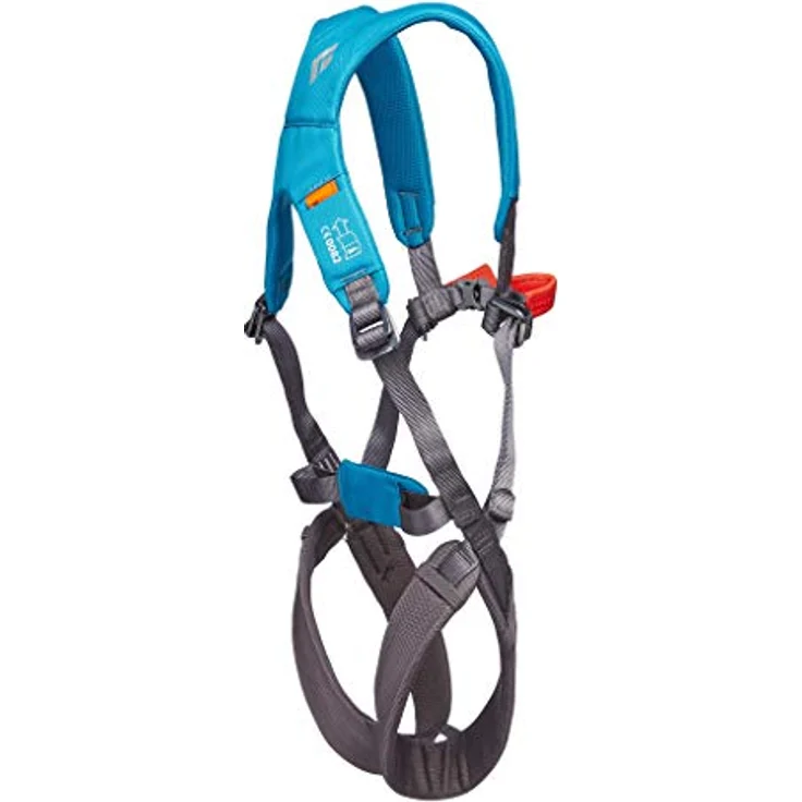 Black Diamond Kinder Klettergurt, Unisex, vielseitig mitwachsend, in Azul, Einheitsgröße – Bild 5