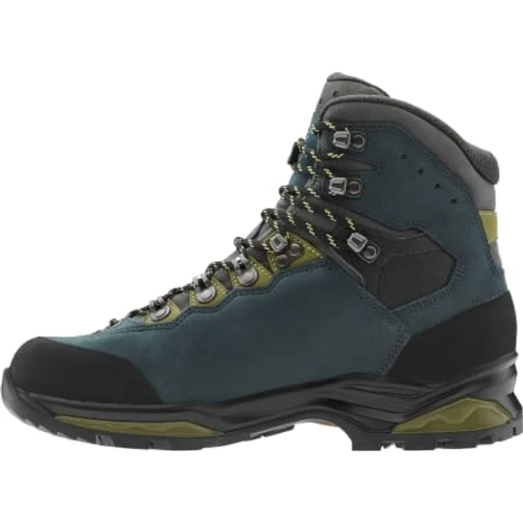 LOWA CAMINO EVO GTX, Outdoor-Stiefel für Herren, atmungsaktiv und wasserdicht, Blau/Gelb, für Wandern und Trekking – Bild 2
