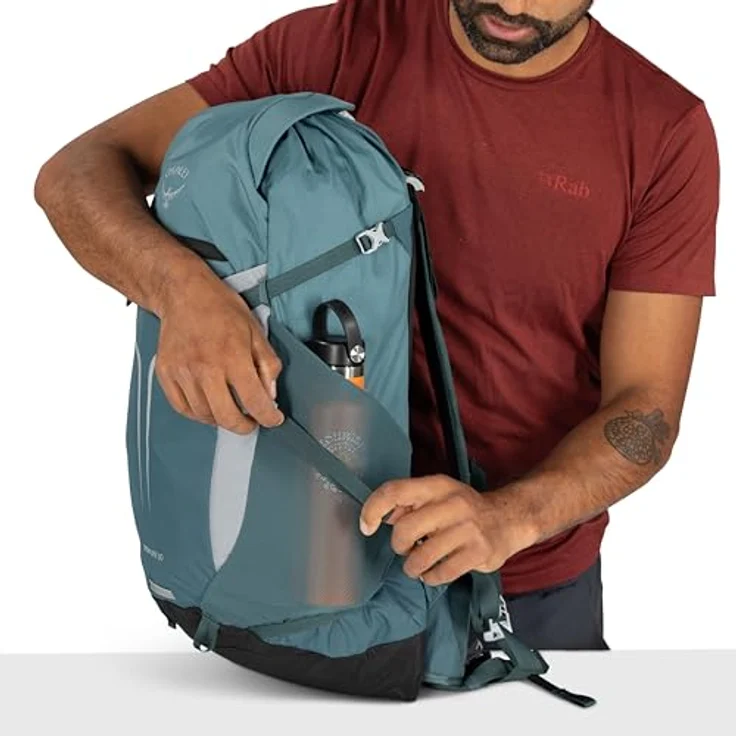 Osprey Sportlite 30 Wanderrucksack, 60 cm, oliv, 100% Nylon, 31 cm x 25.5 cm – Bild 11