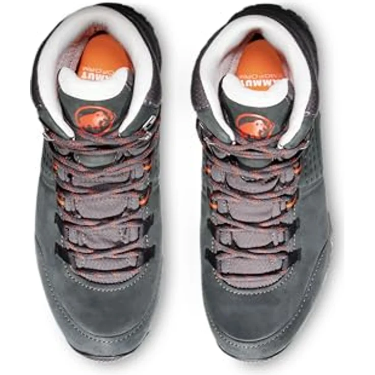 Mammut Nova IV Mid LTH Women, Damen Wanderschuhe mit Vibram®-Sohle und Terracare®-Nubukleder, Schwarz, Größe 41.5 – Bild 4