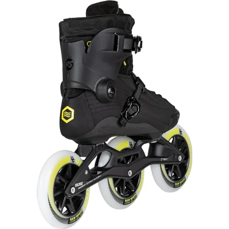 Powerslide SWELL Carbon 125, Inline Skates (Größe 38) mit Kohlefaserschale, TRINITY Montage und 125-mm-Rädern – Bild 3