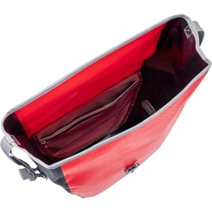Vaude Velotasche, Gepäckträgertasche mit 24 l Volumen, wasserdicht, Rollverschluss, QMR 2.0-System, reflektierende Elemente – Bild 3