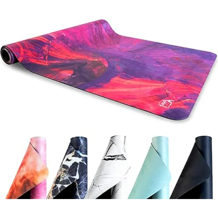 CASAFIT Casa Fit Premium Yogamatte, rutschfest, extra dick und langlebig, ideal für Yoga, Pilates und Gymnastik – Bild 1