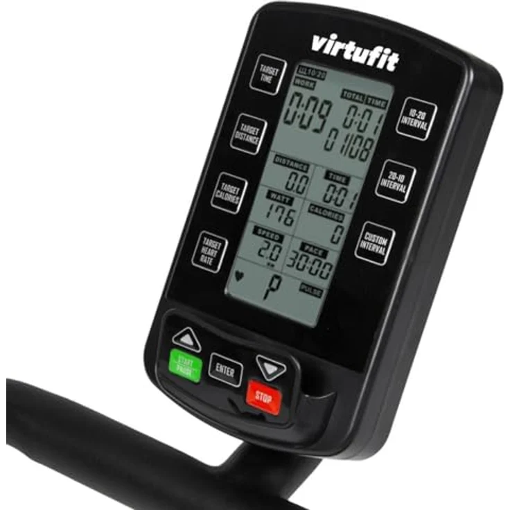 VirtuFit Pro Elite HIIT Running Laufband für Zuhause Klappbar mit Steigung 150 kg Belastbarkeit, 8 Trainingsprogramme, LCD-Display – Bild 5