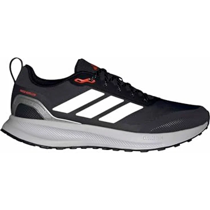 adidas Running Shoes JI4084, Laufschuhe mit wasserabweisendem Obermaterial und Cloudfoam Dämpfung, schwarz, Größe 41 1/3 – Bild 14