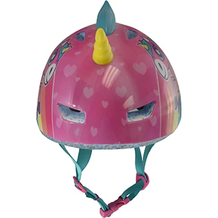 C-Preme Raskullz Lil Kinderhelm, Einhornhorn, 48–52 cm, CPSC & ASTM zertifiziert, stoßdämpfende EPS-Innenschale, kühlende Lüftungsöffnungen – Bild 5