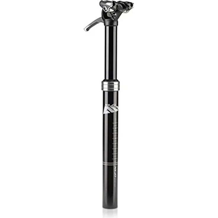 XLC All MTN Teleskopsattelstütze SP-T05, 30,9 mm Durchmesser, 318 mm Länge, Höhenverstellung 80 mm, für Fahrergewicht 50-120 kg