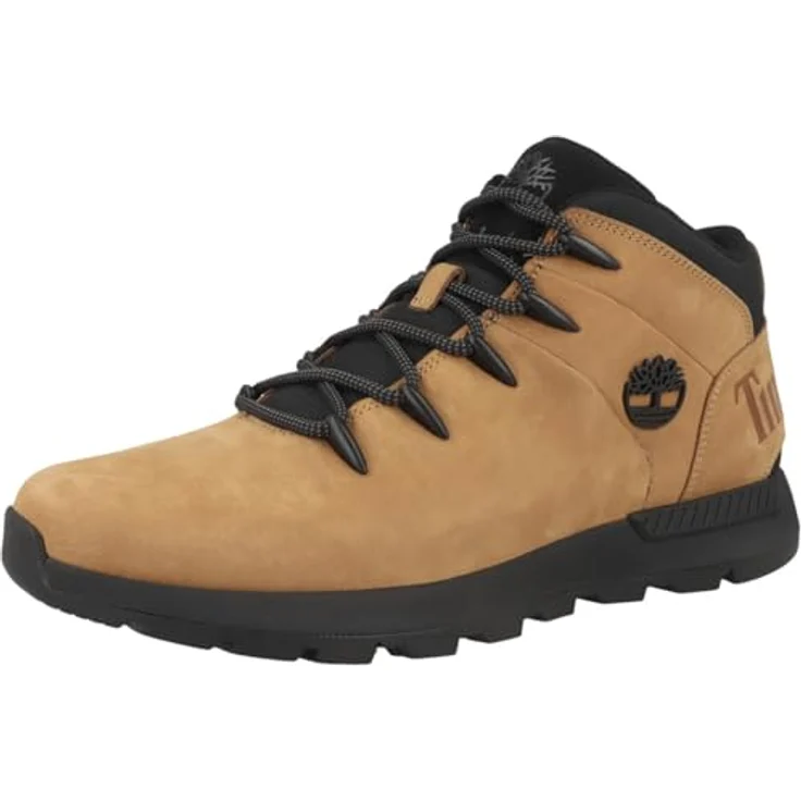 Timberland Sprint Trekker Mid Herren, robuster Wanderschuh für Outdoor-Abenteuer, schwarz – Bild 4