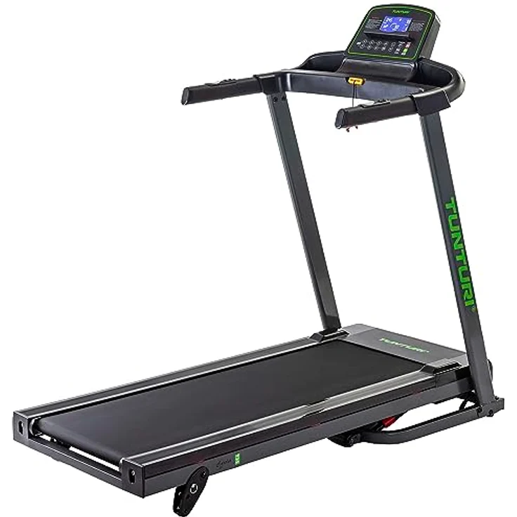 Tunturi Cardio Fit T35 Klappbares Laufband - Laufband mit Bluetooth - 12 Trainingsprogramme - Klarer Bildschirm - Geschwindigkeitsbereich: 0,8-16,0 km/h – Bild 1
