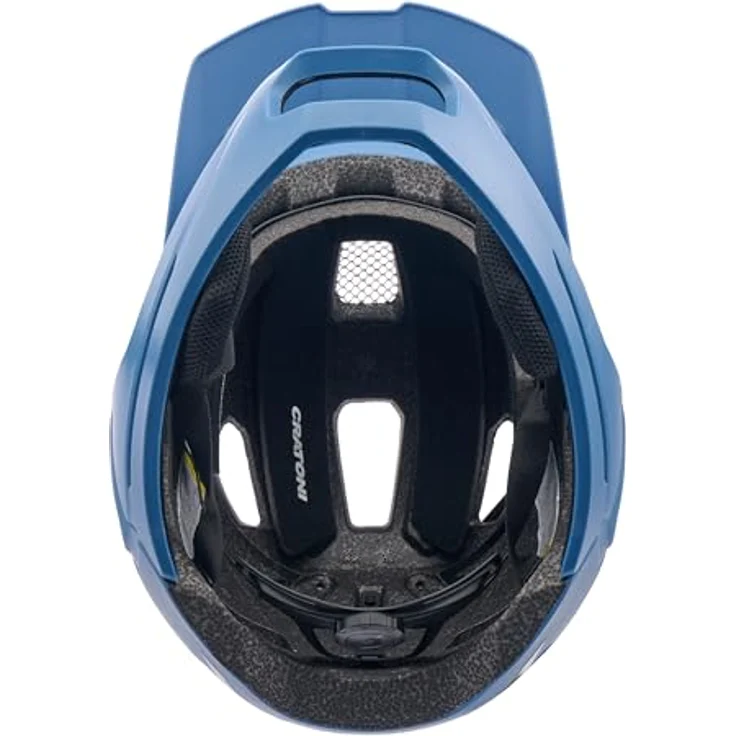 Cratoni MTB-Kinder-/Jugendhelm "Madcat", Fullface Helm mit 360° Größenverstellsystem, belüftet und abnehmbaren Kinnbügel, blau – Bild 5